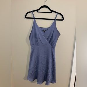Blue cocktail dress